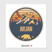 Julian, Californië Sticker (Vel)