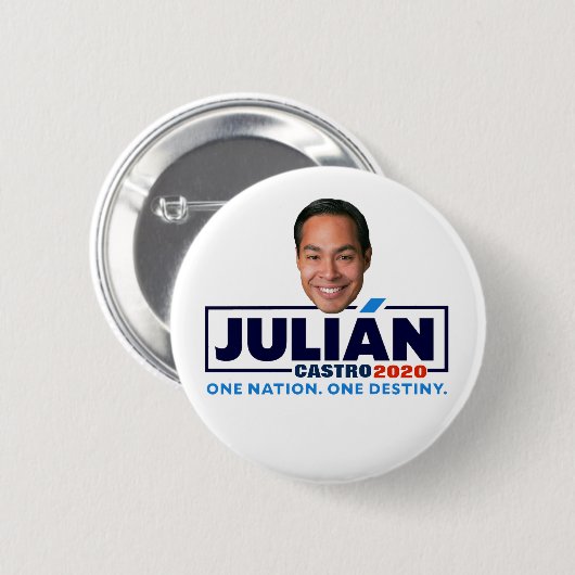 Julian Castro 2020 Ronde Button 5,7 Cm (Voorkant /achterkant)
