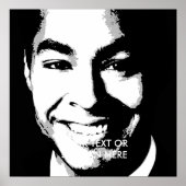 Julian Castro Ink Art Poster (Voorkant)