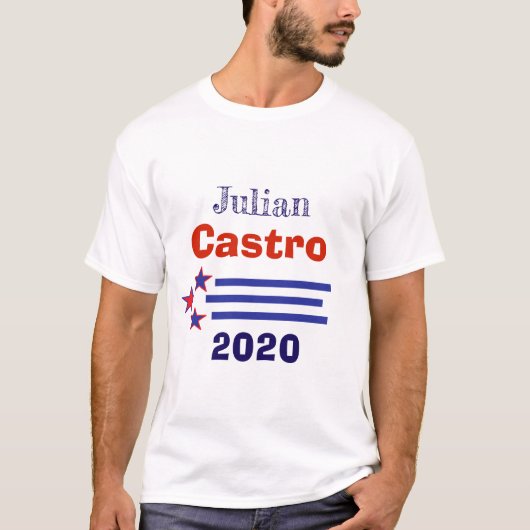 Julian Castro voor President 2020 T-shirt (Voorkant)