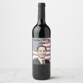 Julian Castro voor President 2020 Wijn Etiket (Voorkant)