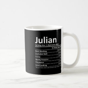 Julian Nutrition Funny Verjaardag Gepersonaliseerd Koffiemok