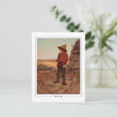 Julian Onderdonk #66 - Fine Art Briefkaart (Staand voorkant)