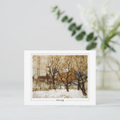 Julian Onderdonk #80 - Fine Art Briefkaart (Staand voorkant)