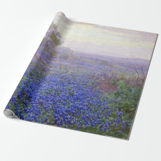 Julian Onderdonk A Cloudy Day, Bluebonnets Cadeaupapier (Uitgerold)