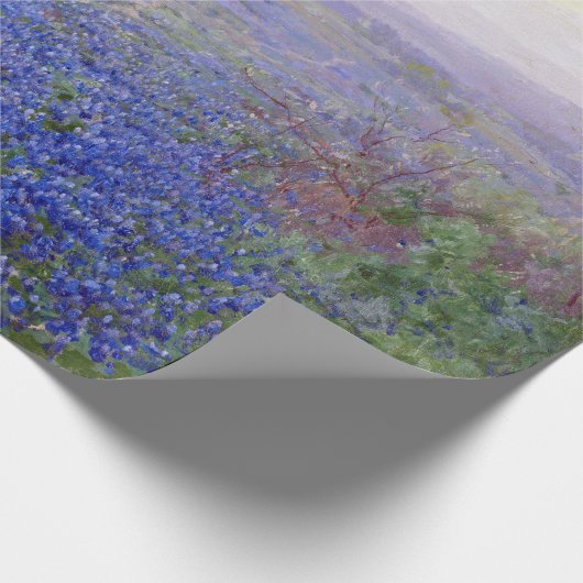 Julian Onderdonk A Cloudy Day, Bluebonnets Cadeaupapier (Hoek)