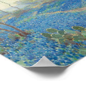 Julian Onderdonk - Een heuvel van Bluebonnets Poster (Hoek)