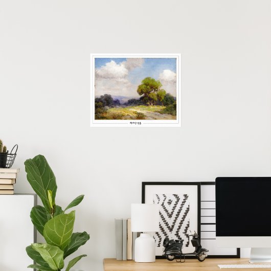 Julian Onderdonk Zedign Art Poster #11 (Thuiskantoor)