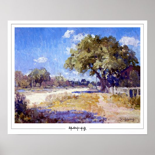 Julian Onderdonk Zedign Art Poster #13 (Voorkant)