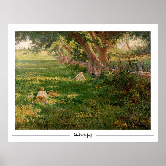 Julian Onderdonk Zedign Art Poster #14 (Voorkant)