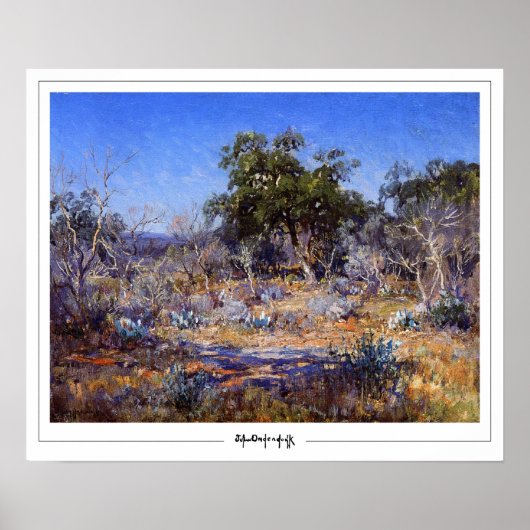 Julian Onderdonk Zedign Art Poster #18 (Voorkant)