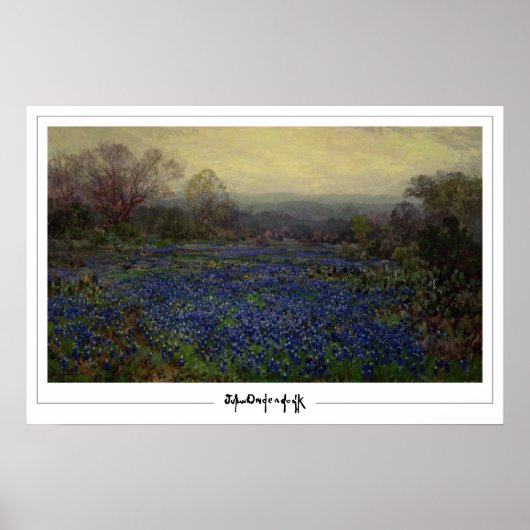 Julian Onderdonk Zedign Art Poster #28 (Voorkant)