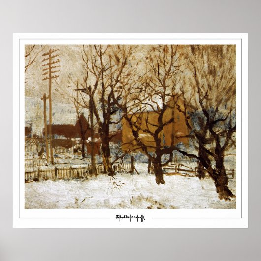 Julian Onderdonk Zedign Art Poster #80 (Voorkant)