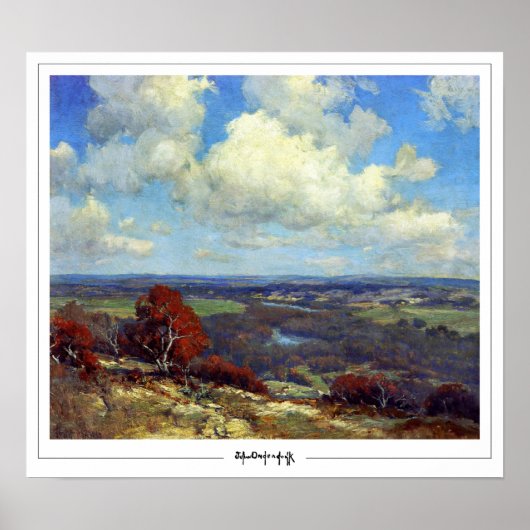 Julian Onderdonk Zedign Art Poster #90 (Voorkant)