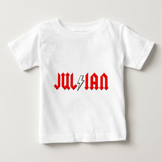 JULIAN-shirt voor rots en rollen (Voorkant)