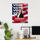 Juliana silva poster (Thuiskantoor)