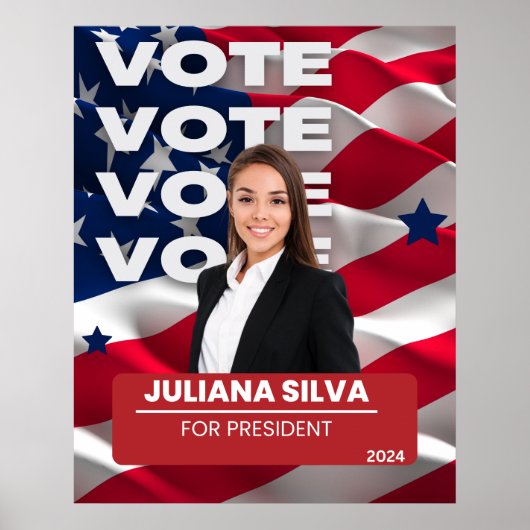 Juliana silva poster (Voorkant)