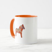 Julia's Dala Horse Mok (Voorkant links)