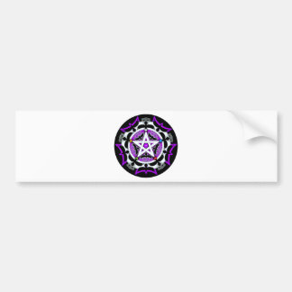 Julia's Kraai Pentagram Bumpersticker