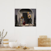 "Julia's puppet theater" - Poster (Keuken)