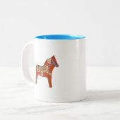 Julia's Red Horse Mok (Voorkant links)