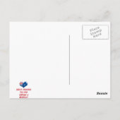 Julia's stuurschip briefkaart (Achterkant)