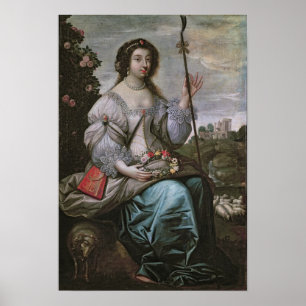 Julie d'Angennes als Astree Poster