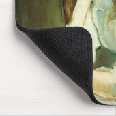 Julie Daydreaming (Prachtige Jonge Vrouw) Muismat (Hoek)