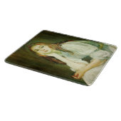 Julie Daydreaming (Prachtige Jonge Vrouw) Snijplank (Hoek)