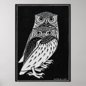 Julie de Graag 2 Owls Poster (Voorkant)