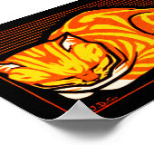 Julie de Graag December Cat Poster (Hoek)