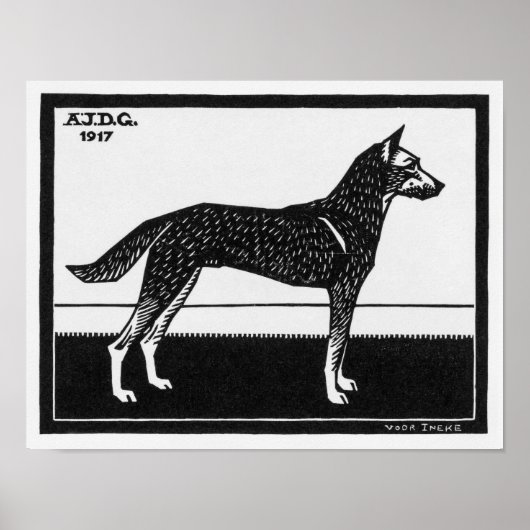 Julie de Graag Dog Poster (Voorkant)