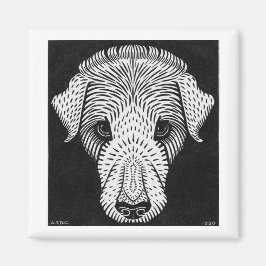Julie de Graag Dog's Head Magneet