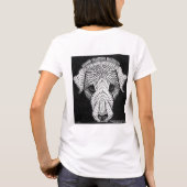 Julie de Graag Dog's Head T-shirt (Achterkant)