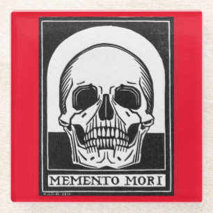 Julie de Graag Memento Mori (1916) Glazen Onderzetter