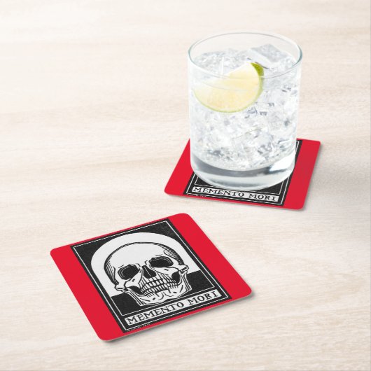 Julie de Graag Memento Mori (1916) Kartonnen Onderzetters (Insitu)