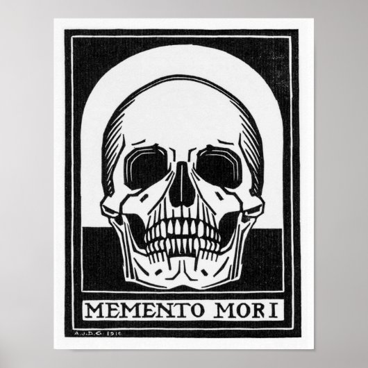 Julie de Graag Memento Mori (1916) Poster (Voorkant)