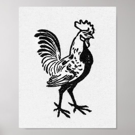 Julie de Graag Rooster Poster (Voorkant)