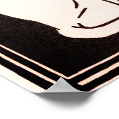 Julie de GraagSitting Cat Poster (Hoek)