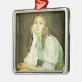 Julie Droomdromend (Mooi Jong Meisje) Metalen Ornament (Links)