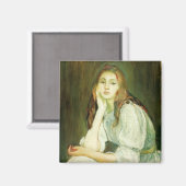 Julie Droomt (Mooie Jonge Vrouw) Magneet (Voorkant / Achterkant)