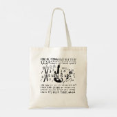  Julie en de fantooms deze band is terug Tote Bag (Achterkant)