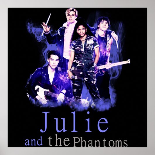 Julie en het Shirt Phantoms Poster (Voorkant)