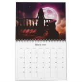 Julie Fain Fantasy Silhouettes Art Calendar Kalender (Mar 2026)