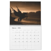 Julie Fain Fantasy Silhouettes Art Calendar Kalender (Feb 2026)