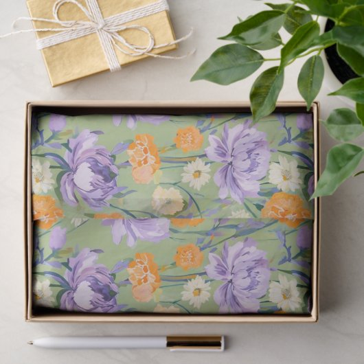 Julie Floral Tissuepapier (Geschenk)