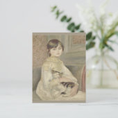 Julie Manet van Pierre-Auguste Renoir Briefkaart (Staand voorkant)