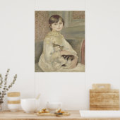 Julie Manet van Pierre-Auguste Renoir Poster (Keuken)