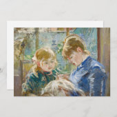 Julie met haar nanny | Berthe Morisot (Voorkant / Achterkant)