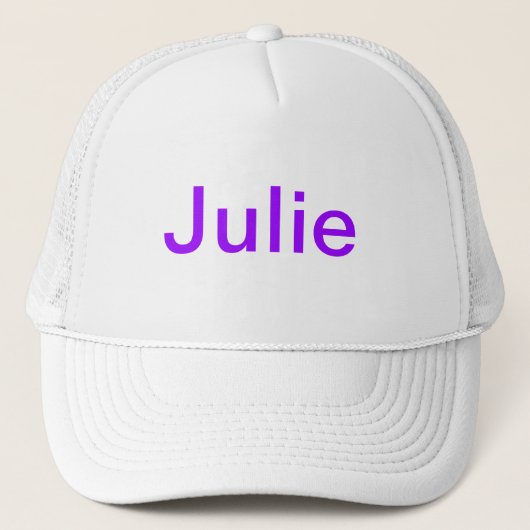 Julie-pet Trucker Pet (Voorkant)